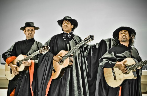 Ispanų trio „Olé!“ pasirodymo akimirka