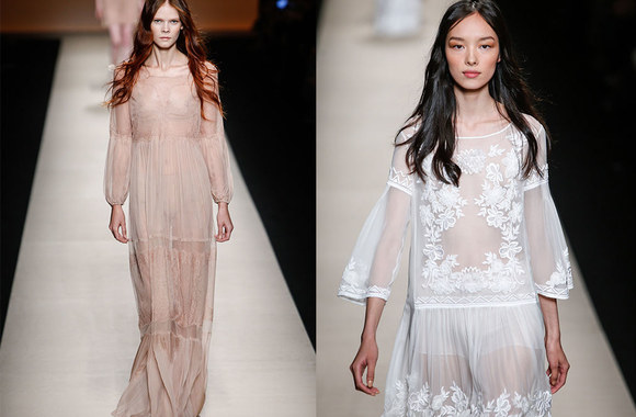 Alberta Ferretti 2015 m. pavasario-vasaros kolekcija. 