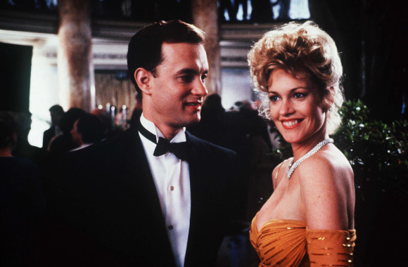 Tomas Hanksas ir Melanie Griffith filme „Tuštybių liepsna“ (1988 m.)