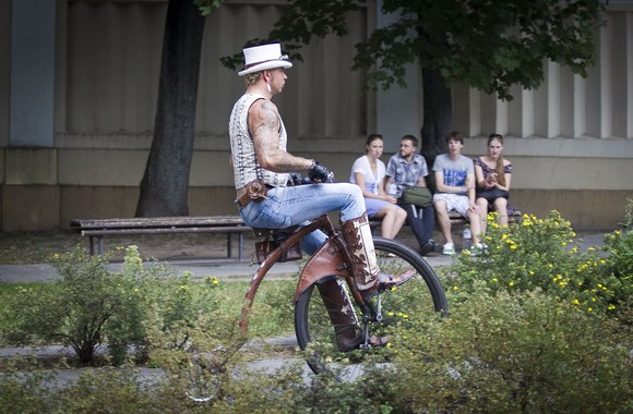 Vasaros mados Vilniaus gatvėse.