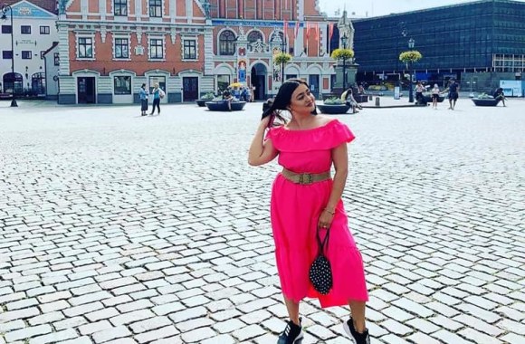 Monika Falcon Latvijoje / Asmeninio albumo nuotr.