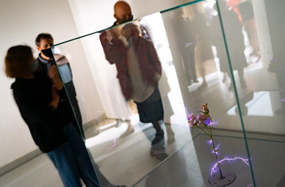 Parodos „JCDecaux premija 2020: Turiu žodžius“ atidarymas/ Manto Repečkos nuotr.