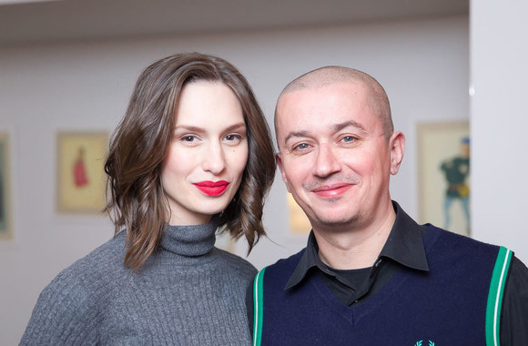 Aleksandras Pogrebnojus ir Monika Račiūnaitė 