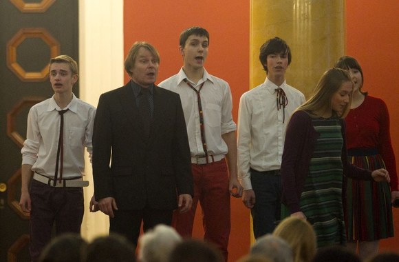 Artūro Noviko koncerto akimirka