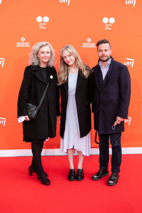 Barbora Bareikytė su tėvais / Pauliaus Peleckio / „ŽMONĖS Foto“ nuotr.