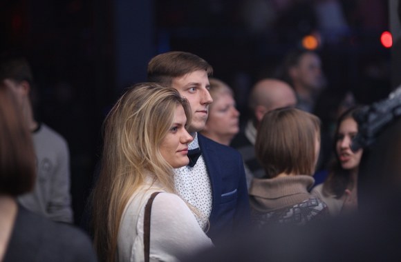 Andriaus Mamontovo koncerto Kaune akimirka