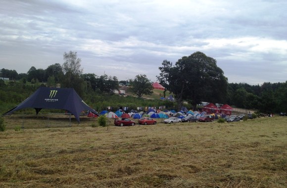 Pasiruošimo festivaliui akimirka