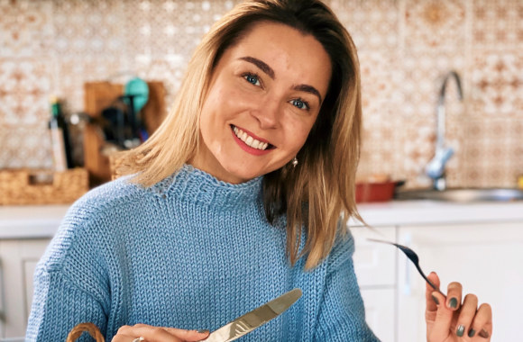 Justės Zinkevičiūtės gaminta įdaryta cukinija / Asmeninio albumo nuotr.