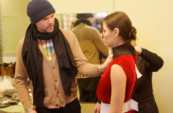 Juozas Statkevičius su soliste Laura Zigmantaitė