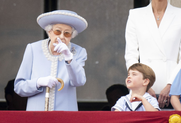 Princas Louisas Elizabeth II viešpatavimo platininio jubiliejaus iškilmėse / „Scanpix“ nuotr.