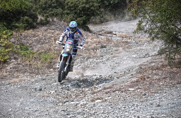 Arūnas Gelažninkas Graikijos ralyje