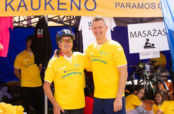 Velomaratono akimirkos / Igno Labalaukio nuotr.
