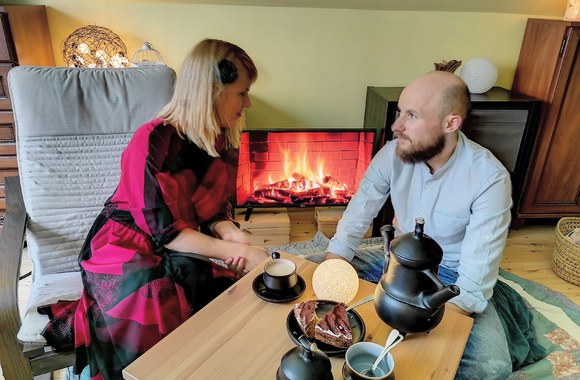 Kamilės ir Bogdano #pasimatymasnamuose/Asmeninio archyvo nuotr.