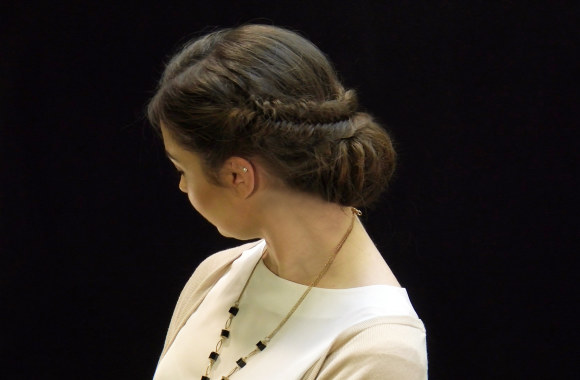 Šukuosenos formavimo pamoka: „žuvies uodega“