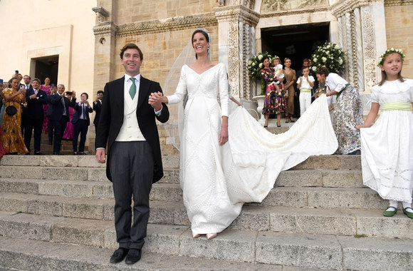 Marie Astrid vestuvių akimirka