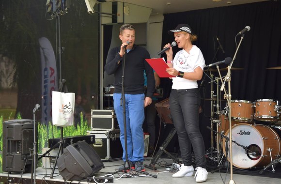 Moterų ralio „Už saugų vairavimą“ akimirka