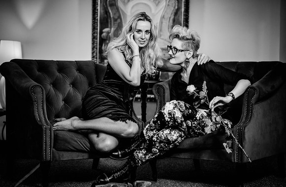 Aurelija Tamulytė ir Modesta Šukė