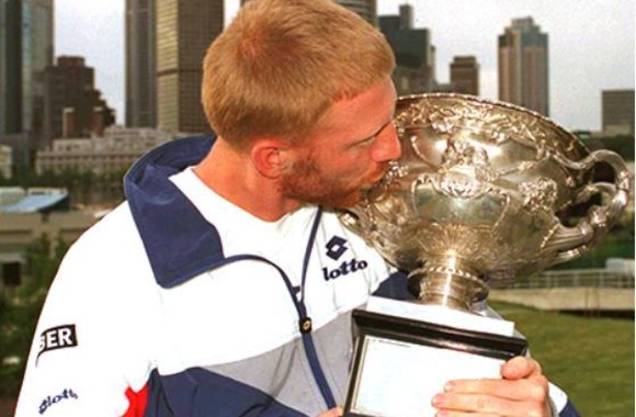 Borisas Beckeris - su „Australian Open“ apdovanojimu 1996 m.