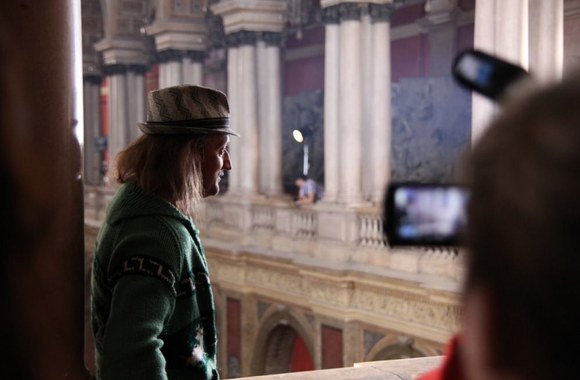 Naujojo filmo „Sėkmės džentelmenai“ filmavimas 