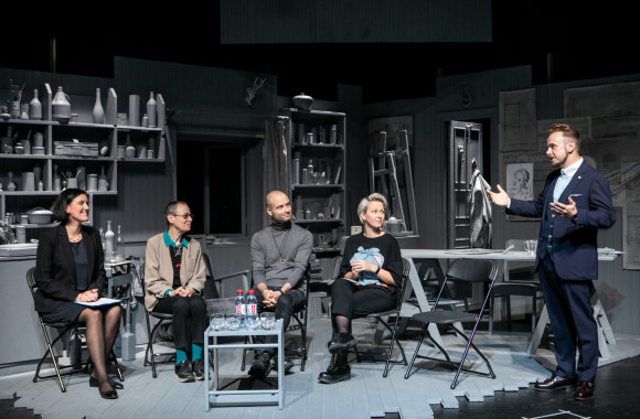 Vilniaus mažojo teatro naujo sezono pristatymas/Pauliaus Peleckio/„Žmonės Foto“ nuotr.