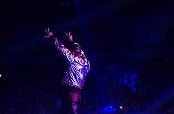 Donato Montvydo koncerto Klaipėdoje akimirka