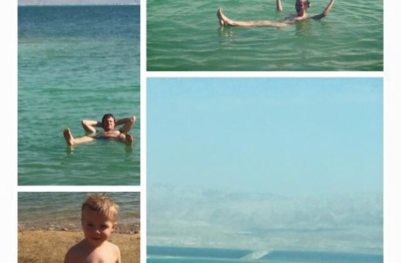 Vaidos Skaisgirės atostogų Izraelyje akimirka