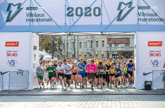  „Danske Bank Vilniaus maratonas“ (5 km bėgimas) / Organizatorių nuotr.