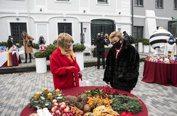 Tarptautinės Kalėdų mugės atidarymas / Pauliaus Peleckio nuotr.