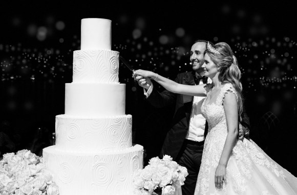 Modelio Agnės Motiejūnaitės ir verslininko Anthony Mikelo vestuvės Italijoje/ Jayden Fa, „Dalprato“ ir Astos Gansiniauskienės nuotr.