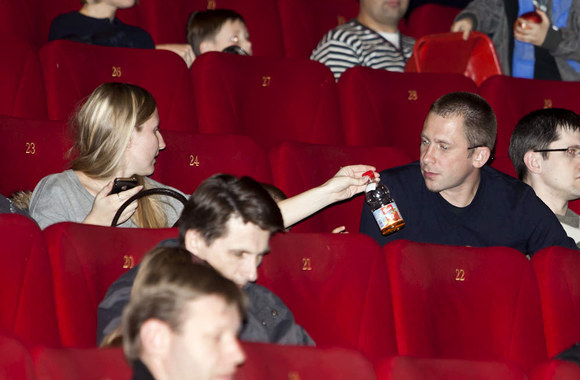 Egidijus Dragūnas-Selas su drauge Eleonora Sebrova