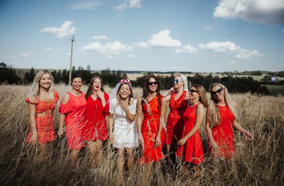 Edgaras Baltaragis ir Indrė Kučinskaitė paminėjo mergvakarį ir bernvakarį / Asmeninio archyvo nuotr.