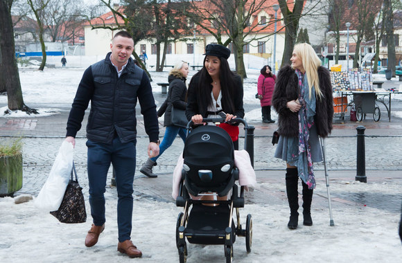 Krikštynų akimirka