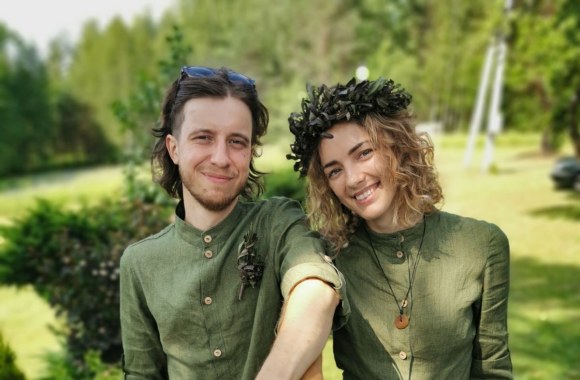 Gintarė ir Mantautas Klimai/Asmeninio albumo nuotr.