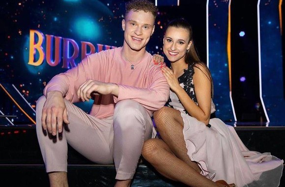 Justinas Mejeris-Ustin ir Ieva Riepšaitė / Asmeninio albumo nuotr.