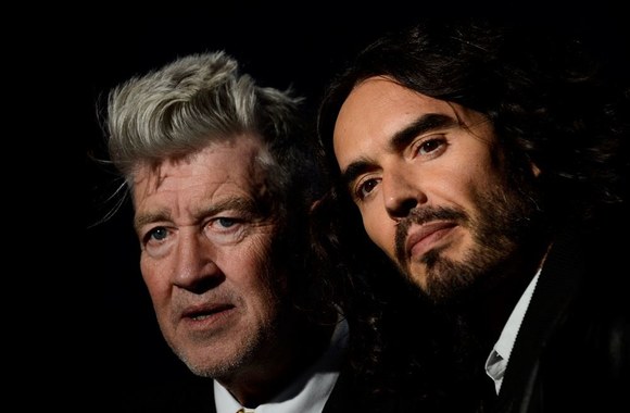 Davidas Lynchas (kairėje) ir Russellas Brandas