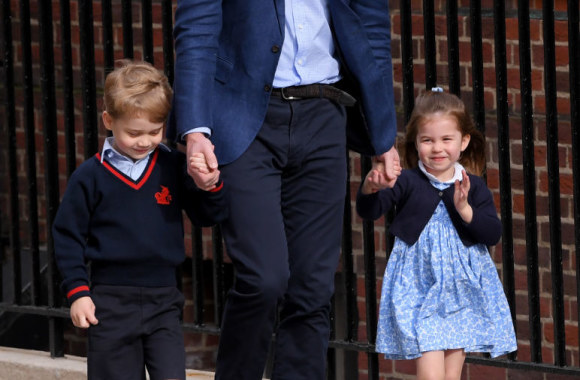 Princas Williamas su vaikais