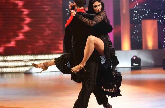 Baiba Skurstenė ir Povilas Lašas