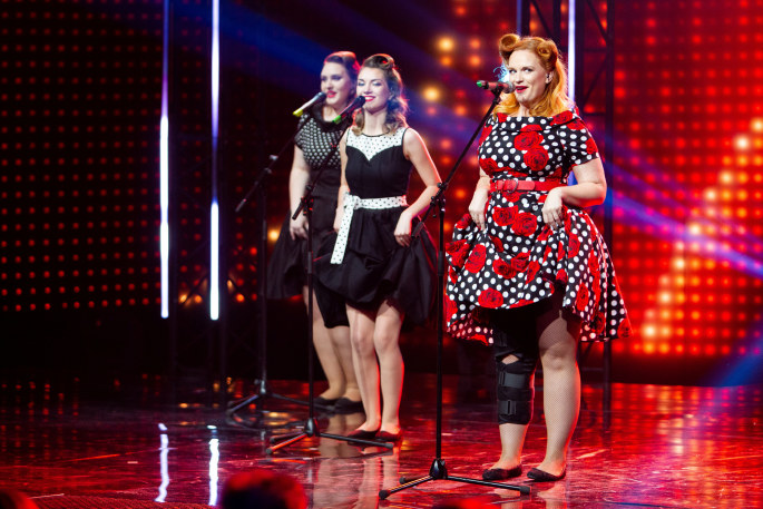 Donata Virbilaitė nacionalinės „Eurovizijos“ atrankoje / Irmanto Gelūno nuotr. 