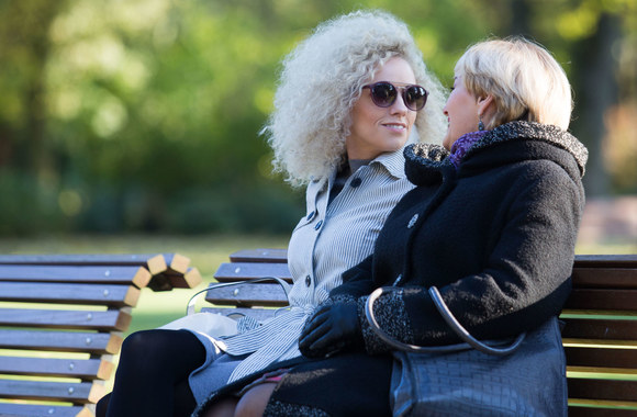 Anžela Adamovič su mama Regina