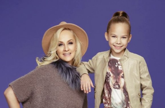 Diana Dargienė su dukra Une