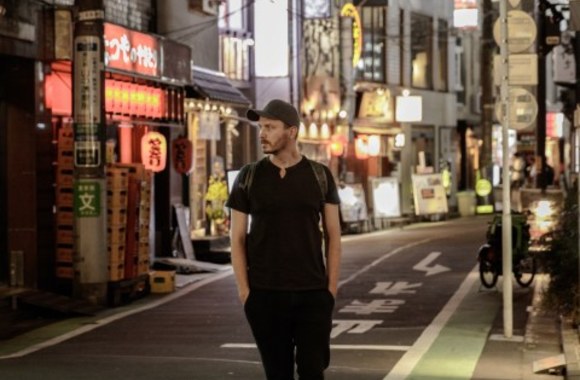 Tadas Černiauskas su žmona Viktorija Tokijuje