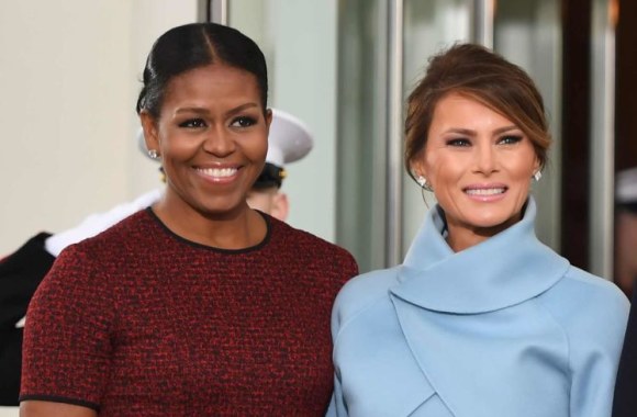 Michelle Obama ir Melania Trump