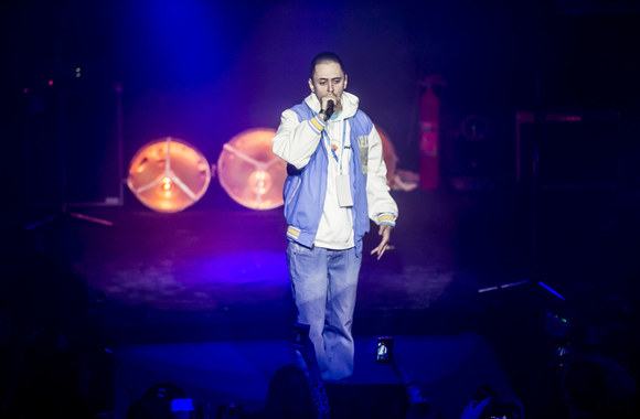 Lietuvos hiphopo muzikos apdovanojimų akimirka