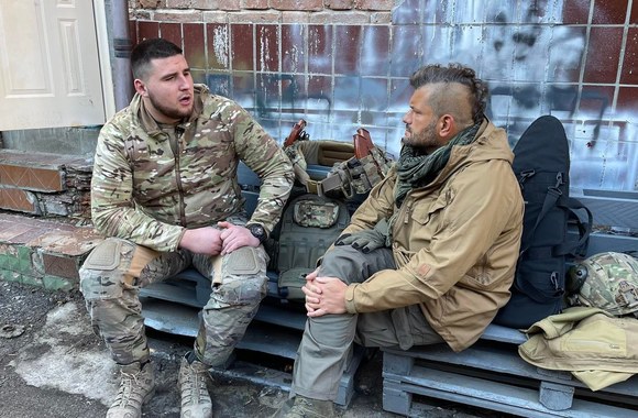 Dominyko Kubiliaus ir jo kolegų apsilankymas Ukrainoje / Asmeninio albumo nuotr.