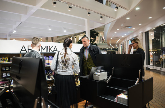 „Aromika“ salelės atidarymas prekybos centre „Europa“ Vilniuje