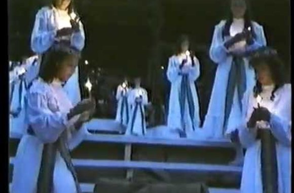 VIDEO kadras: Buvo naktys Švento Jono,atl.Armonikos ans.vad.St.Liupkevičius.1990m. Klaipėdoje