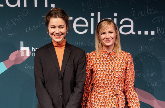 „Kino pavasario“ svečiai Operos ir baleto teatre / P.Peleckio BNS nuotr.