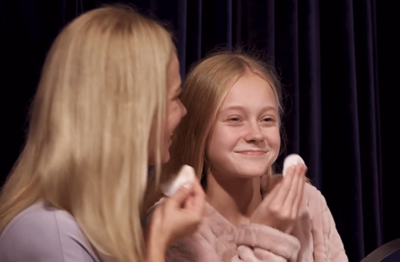 Laidos filmavimo akimirka