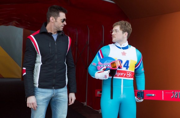 Hugh Jackmanas ir Taronas Egertonas filme „Erelis Edis“