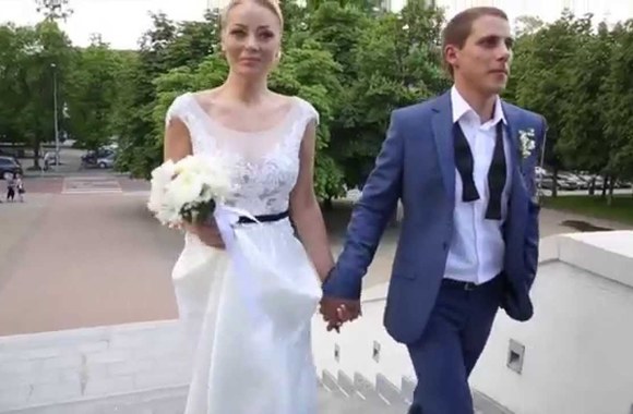 VIDEO kadras: Vilijos Pilibaitytės-Mios ir Nerijaus Antanavičiaus vestuvės